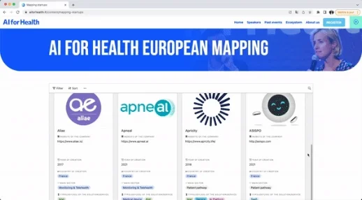 Interactive AI for Health European Mapping